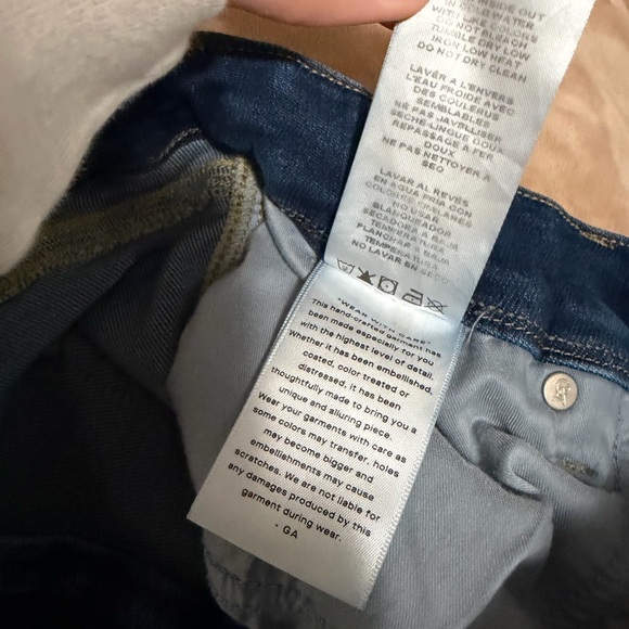 Good American Good Curve Straight 28” Inseam Super High Rise Women's Jeans 31/12 - Picture 8 of 8